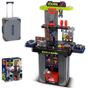 008-102 Children's Tool Playset - Portable Workbench "Cool Tools"