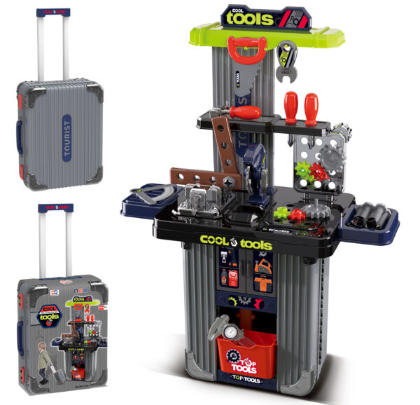 Children's Tool Playset - Portable Workbench "Cool Tools"