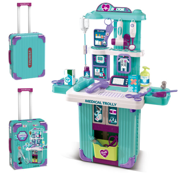 Children's Doctor Playset - "Hello Doctor" Portable Medical Station