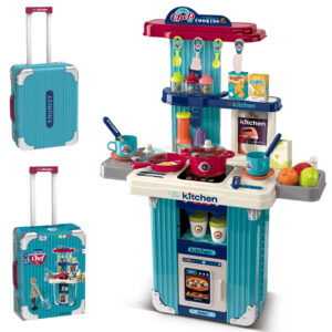Children's Kitchen Playset - Compact Cooking Station