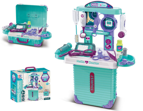 008-305 Children's Doctor Playset - "Hello Doctor" Medical Station