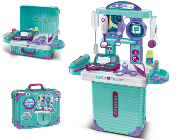 008-305A Children's Doctor Playset - "Hello Doctor" Medical Station