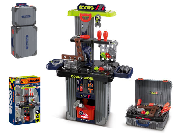 008-602 Children's Tool Playset - "Cool Tools" Portable Workbench