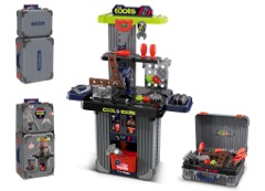 008-602A Children's Tool Playset - "Cool Tools" Portable Workbench