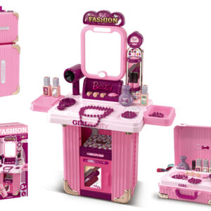 008-603 Children's Vanity Playset - Portable Beauty Station