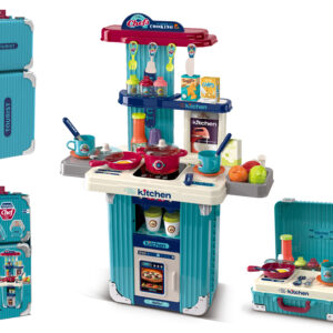 Children's Kitchen Playset - Portable Cooking Station