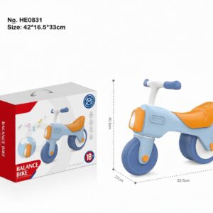Children's Balance Bike - Toddler Training Ride-On - Blue