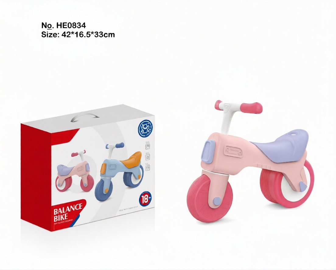 Children's Balance Bike - Toddler Training Ride-On - Blue