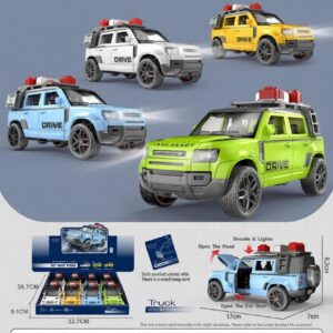 HT8601A-edited 1:30 Inertia off road truck with sound and light(8/box)