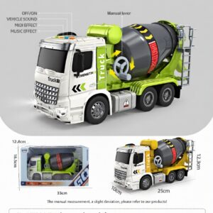 HT9804W-edited 1:16 Inertia mixer with 4 key with light and music