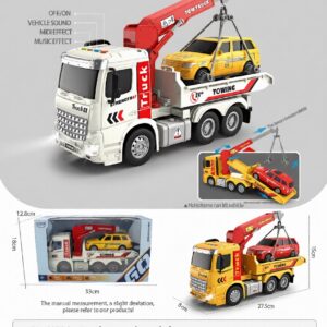 HT9816W-edited 1:16 Inertia tow truck - 4 key with light and music