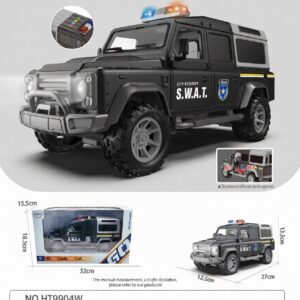HT9904W-edited Inertia Off-road SWAT vehicle - 4 key with light and music