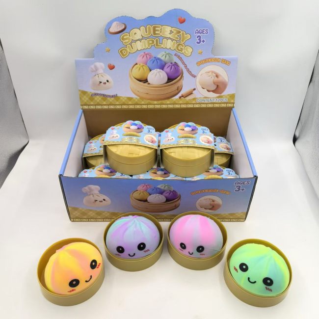 SY-2168 6.5cm PU Square Cheese Stress Relief Toy